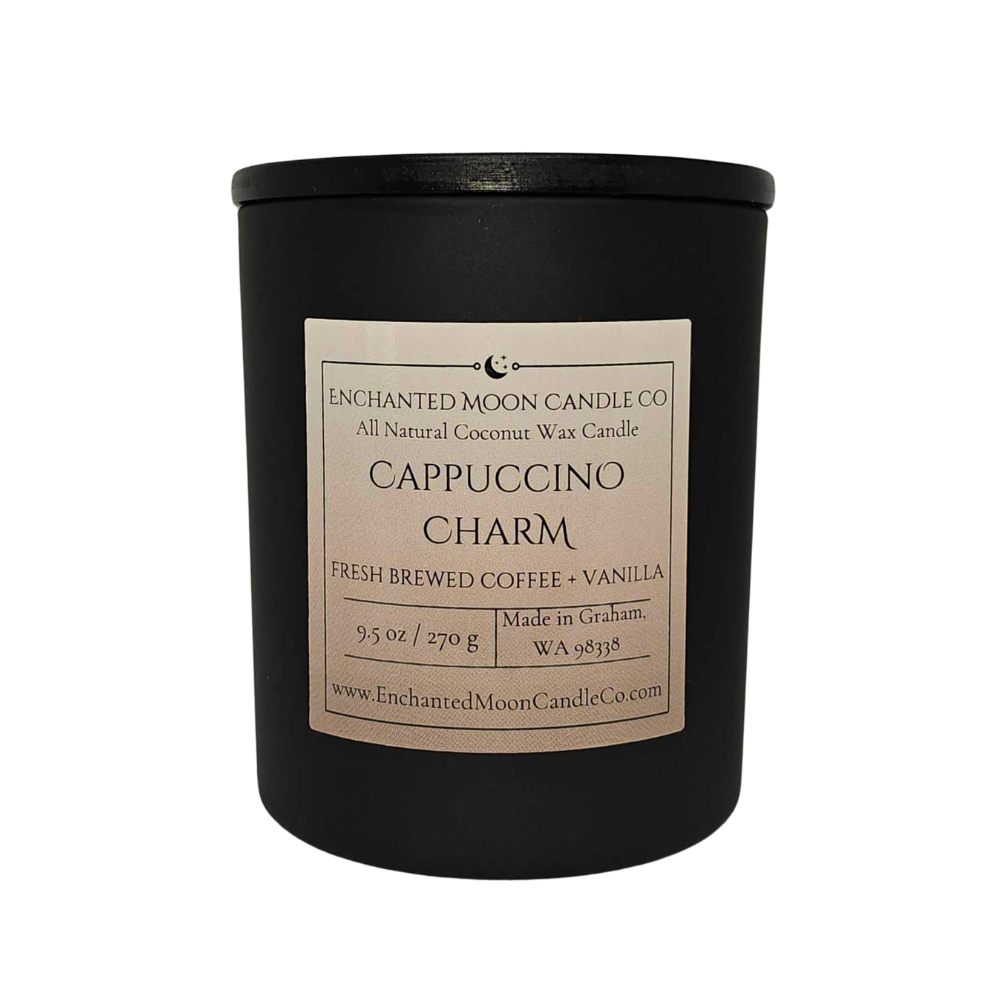 Cappuccino Charm 9.5 Oz Candle