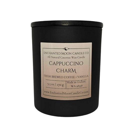 Cappuccino Charm 9.5 Oz Candle