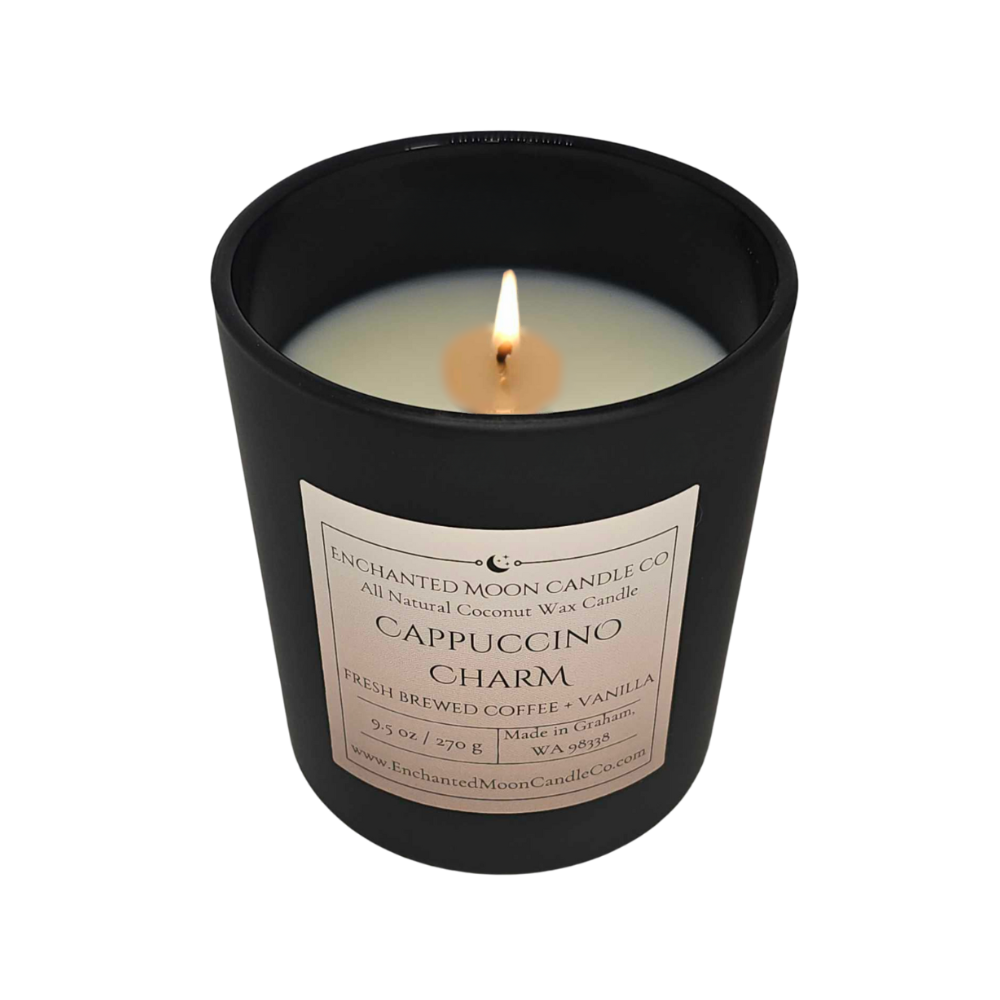 Cappuccino Charm 9.5 Oz Candle